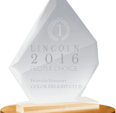 Lincoln 2016 people's choice award.