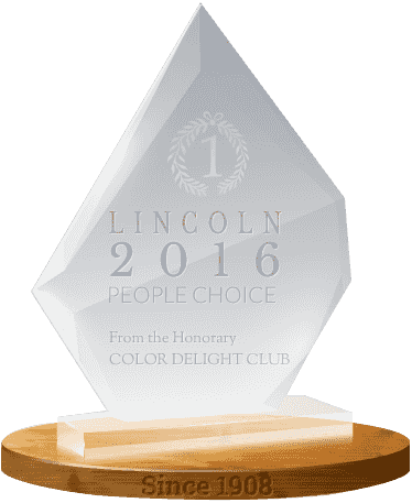 Lincoln 2016 people's choice award.