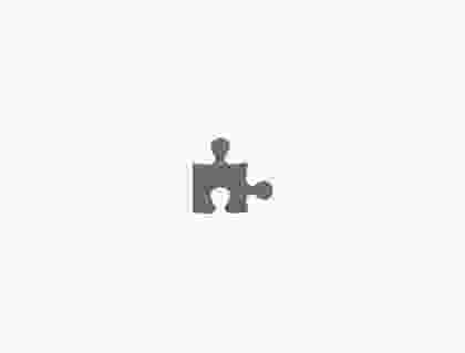An image of a puzzle piece on a white background.