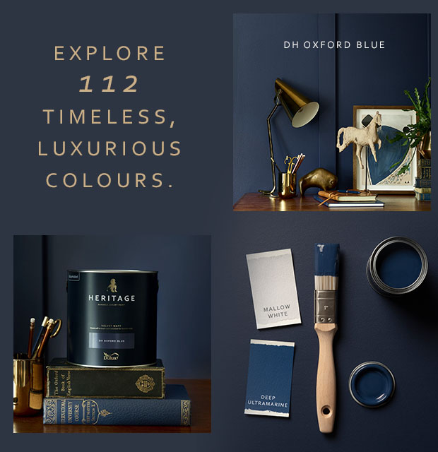 Explore 12 timeless, luxurious colours.