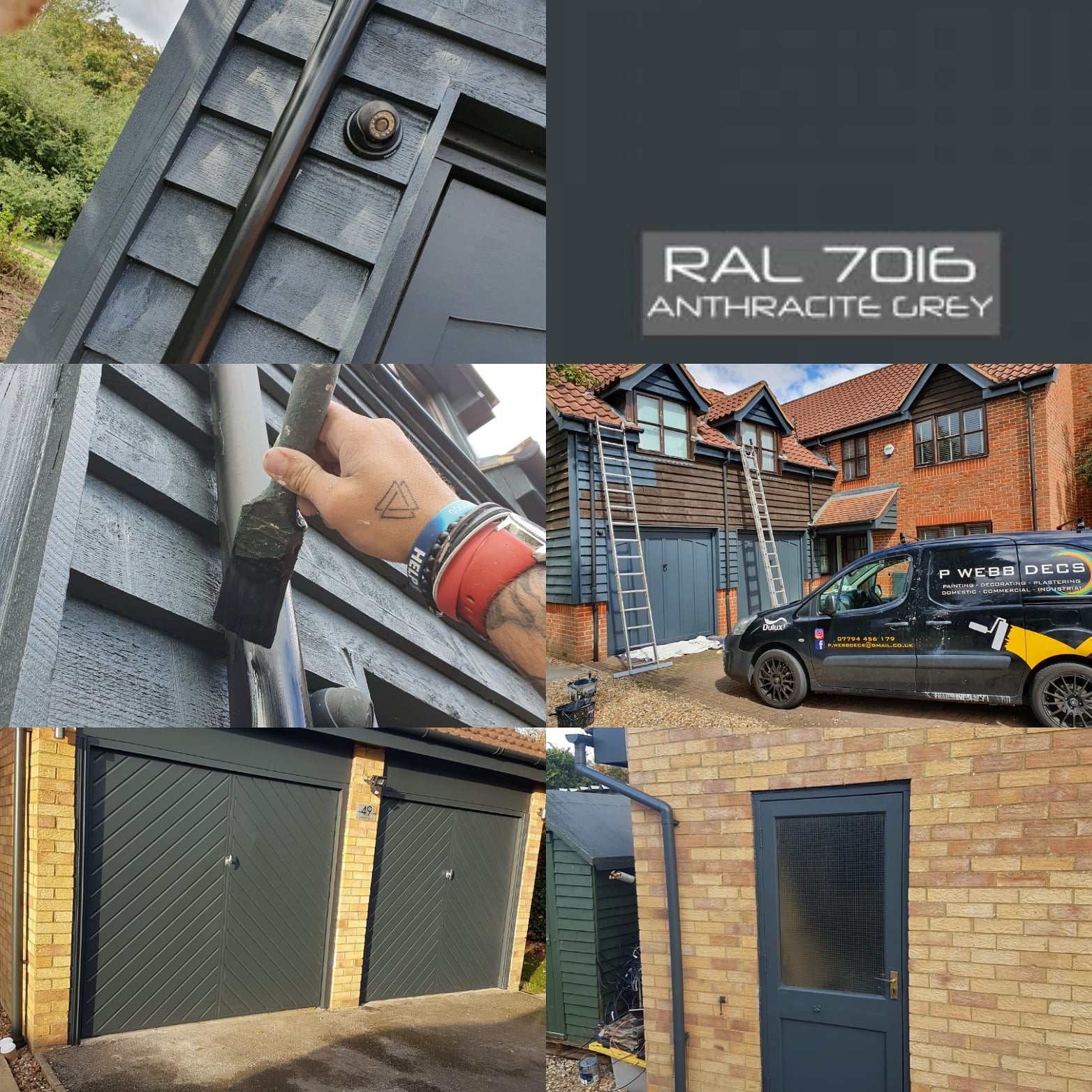 Ral706 garage door paint.