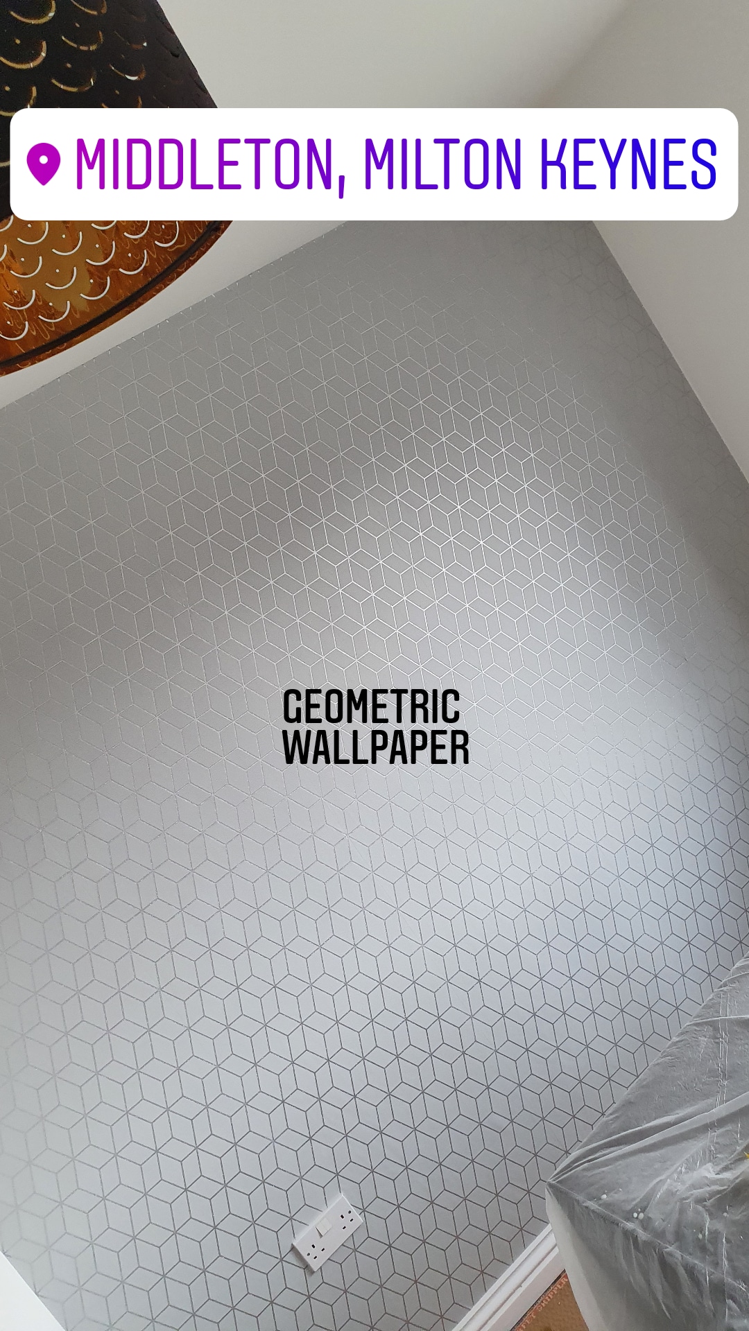 Middleton milton heynes geometric wallpaper.