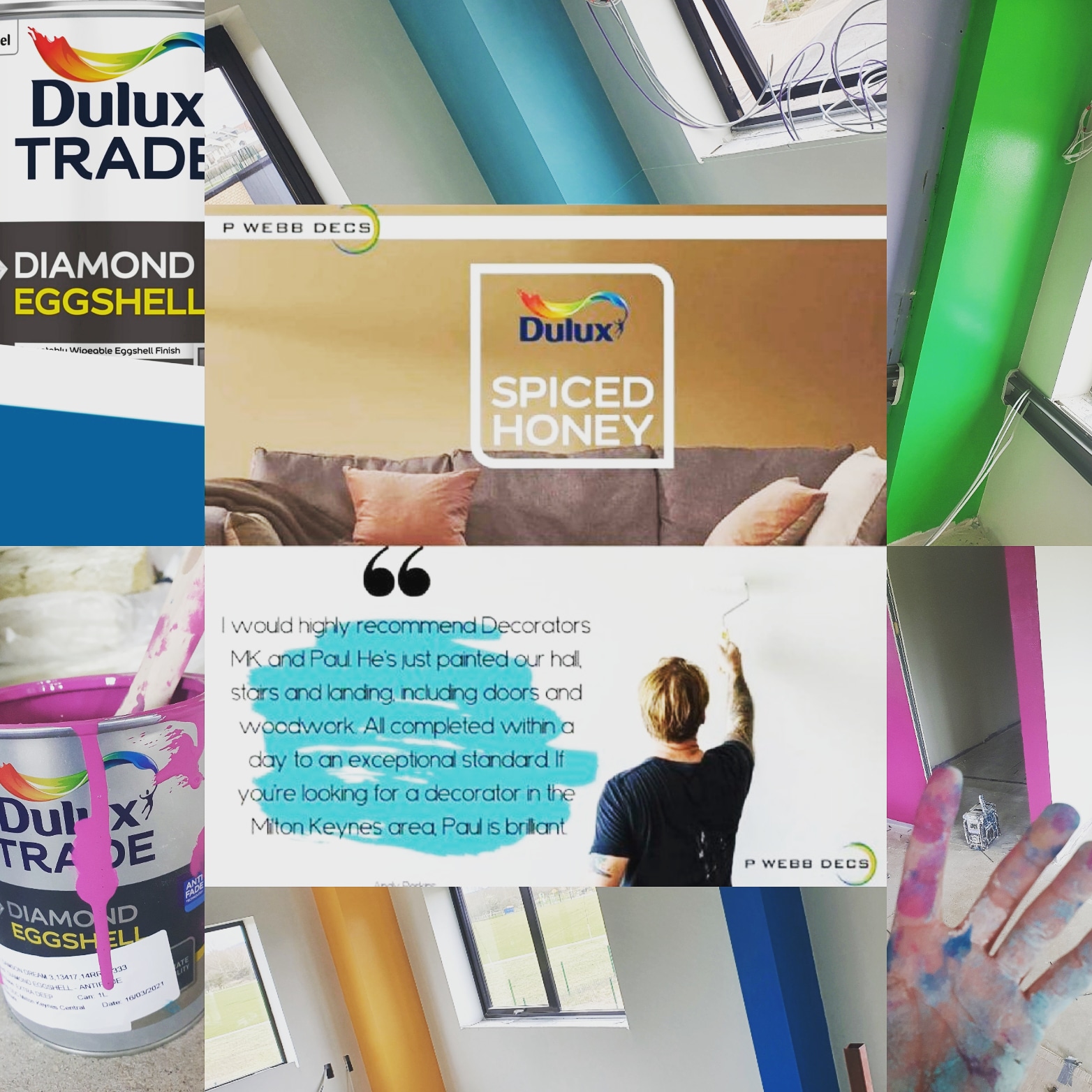 Dulux trade diamond spice honey.