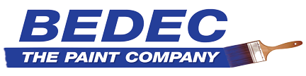 Bedec the paint company logo.